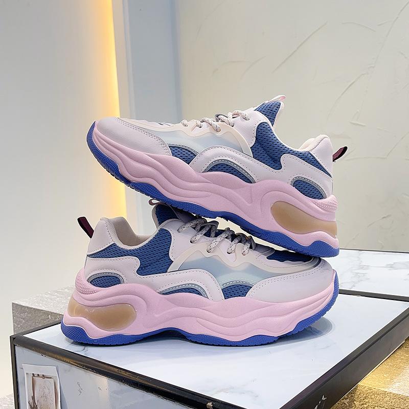 

Fashion casual sports shoes children 2025 new autumn women s shoes high street students ins versatile lightweight running shoes 35 бежевый