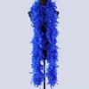 Dyed Red Scarf 80g Turkey Feather Boa for Home Party Wedding Christmas Decor DIY Craft Clothing Costume Dance Dress Accessory
