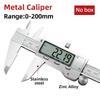 Digital Pachometer Metal Caliper Professional Vernier Caliber Measuring Tools Woodworking Thick Gauge Depth Electronic Ruler