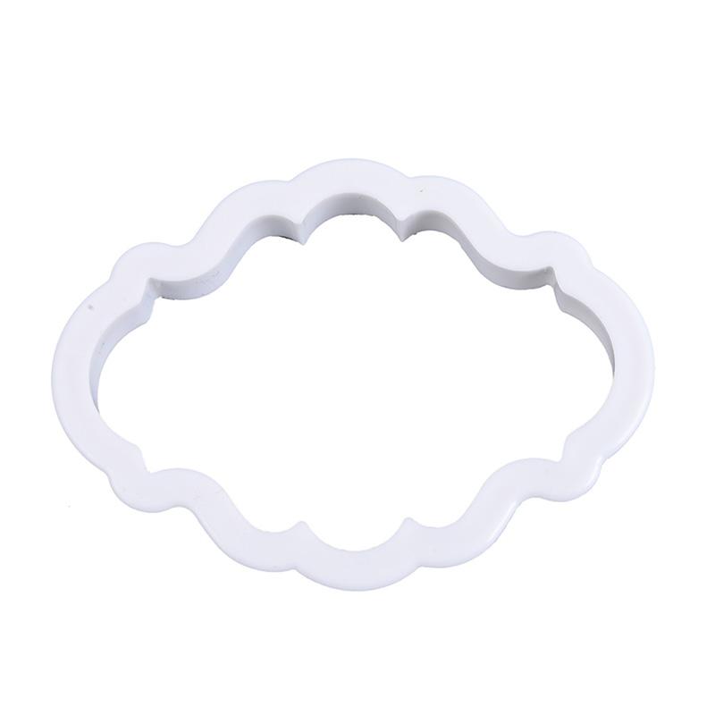 Sada 4ks vykrajovátek na sušenky Plastová forma na sušenky Pomůcky na fondant Formy na dorty