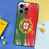 Portugal Flag Phone Case For iPhone 17 16 15 14 12 11 13 Pro Max mini 15 16 Plus 16e 17 Air Bumper Cover