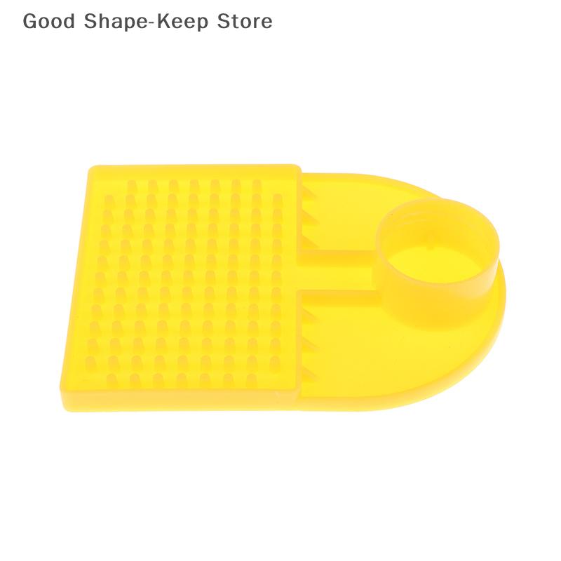 1PC Plastic Bees Water Feeder Entrance In Beehiv Feeding Internal Bottle Adaptor Anti Drowning Beekeeping Supplies