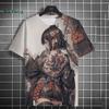 Japanisches Manga-Mädchen-Stil-Print T-Shirt 3D-Druck Herren Kurzarm-Tee Harajuku Oberteile Sommer Übergroßes Herren-T-Shirt Herrenbekleidung
