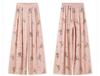 Pantaloni Larghi da Donna di Lusso Ricamati con Paillettes Floreali e Fibbia a Fiore di Prugno - Pantaloni Stile Nazionale P0179