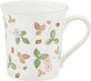 Wedgwood Wild Strawberry Casual Official Gift Christmas Wedding Housewarming Officially Imported Mug, 300ml, Green, Wrapping, Gift, Gift, Gift,