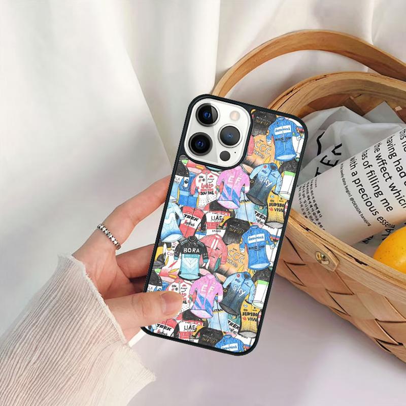 Mountain Bike Cycling Lover  Phone Case For iPhone 17 Air 16 15 14 11 12 13 Pro  MAX Plus coque Cover Shell