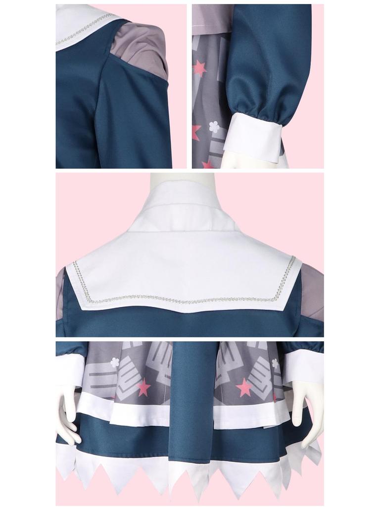 Amako Yoshino Reina Senren Banka Cosplay School Uniform Costume Set