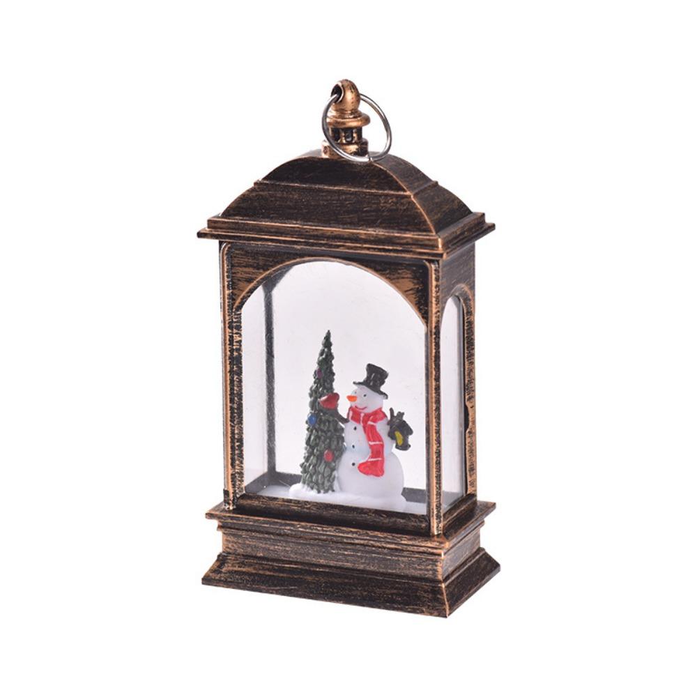 

Разноцветные рождественские фонари, светодиодные огни, освещение, рождественский ветряной фонарь, рождественский декор, вид снега, рождественское украшение, товары для вечеринки