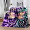 Enchanted Butterfly Garden blanket Suitable for offices, travel, living rooms also a good gift for friends and family Suitable for all seasons.