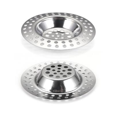 Bathroom Sewer Floor Drains Filter Antis Clogging Stainless Steel Floor Drains Cover Sink Filter Screen