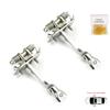 BDP949-1 2 Pieces Front Left AND Right Door Catch Hinge Brake Stop Check Limiter for Renault Master MK2 Opel Movano A Interstar 1998-2010 8200597523