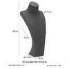 Weiyuanpeng Ultra-fiber Mannequin Necklace Display Stand