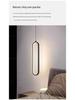 Nordický minimalistický moderný luster do spálne alebo obývacej izby