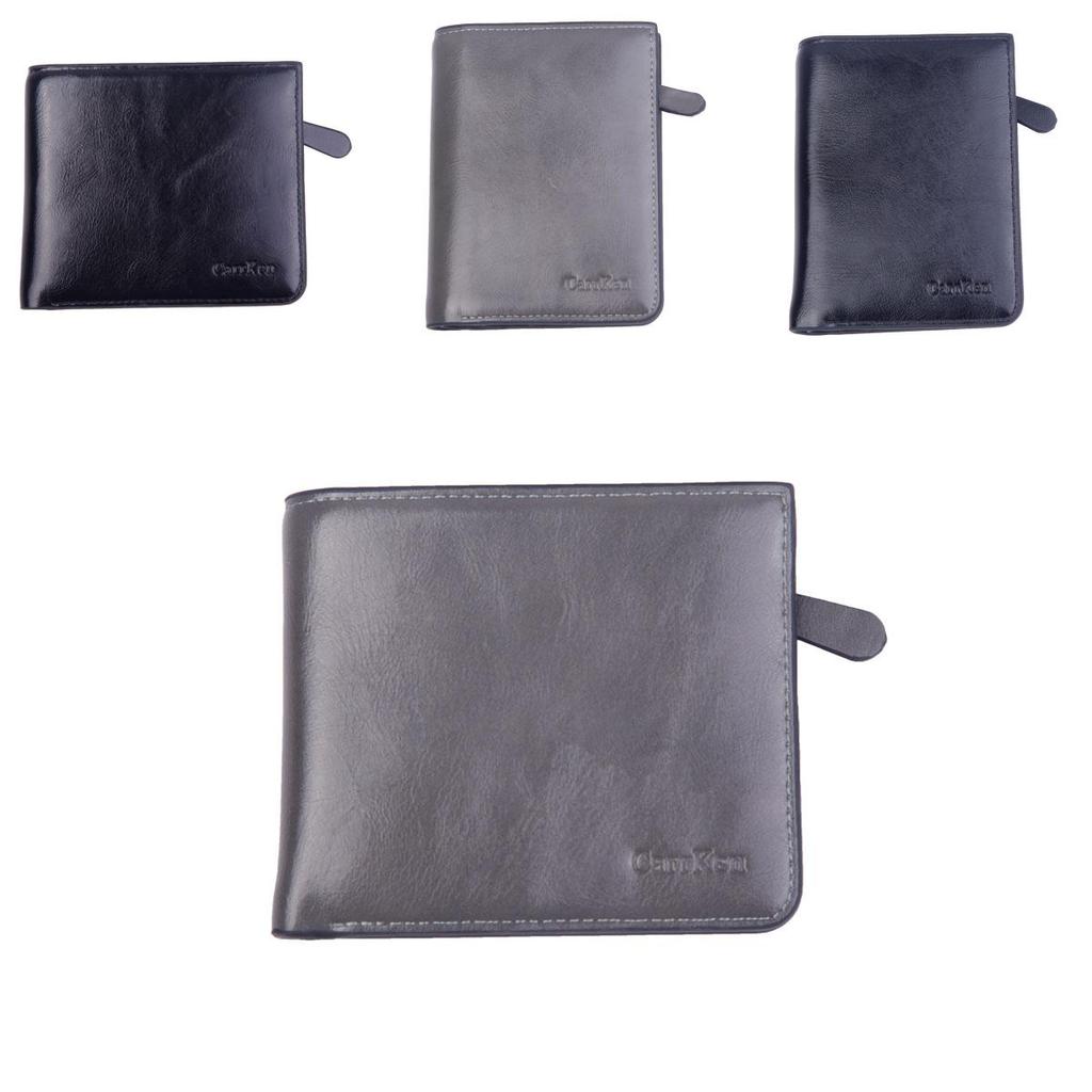 Timeless Design Men's Pu Leather Cowhide Bifold Wallet For Credit Cards And Id Storage