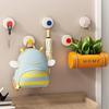 1/2pc Foldable Suction Cup Hook Vacuum Key Clothes Bag Suction Cups Hanger Hook Kitchen Bathroom Robe Coat Towel Organizer Hook
