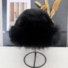 Plush Mongolian hat winter thickened warm ear protection hat imitation mink Mongolian hat adult plush hat