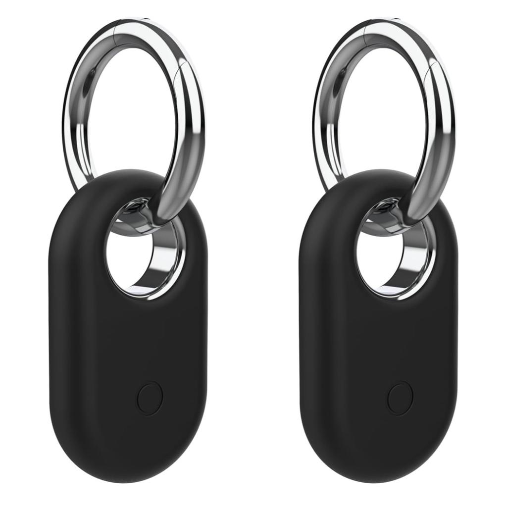 1-2 Stück Halterung für Samsung Galaxy SmartTag 2 Locator Tracker Schlüsselanhänger Kratzfest Schutzhülle