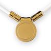 BANDEL Healthcare Necklace Earth mini 2.0 (White x Gold, 43cm)