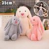 Long Ear Bunny Plush Stuffed Animal Unisex Soft Cotton Cute Sleeping Companion Easter Birthday Gift Rabbit Toy