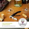 1pc Premium Stainless Steel Wine Bottle Opener Multi-Functional Bottle Openers Wine Cork Screw Corkscrew Beer Cap Remover Bar