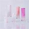 5ml Square Gradient Lip Gloss Tube, Empty Refillable Lip Glaze Container, Wholesale Cosmetic Packaging