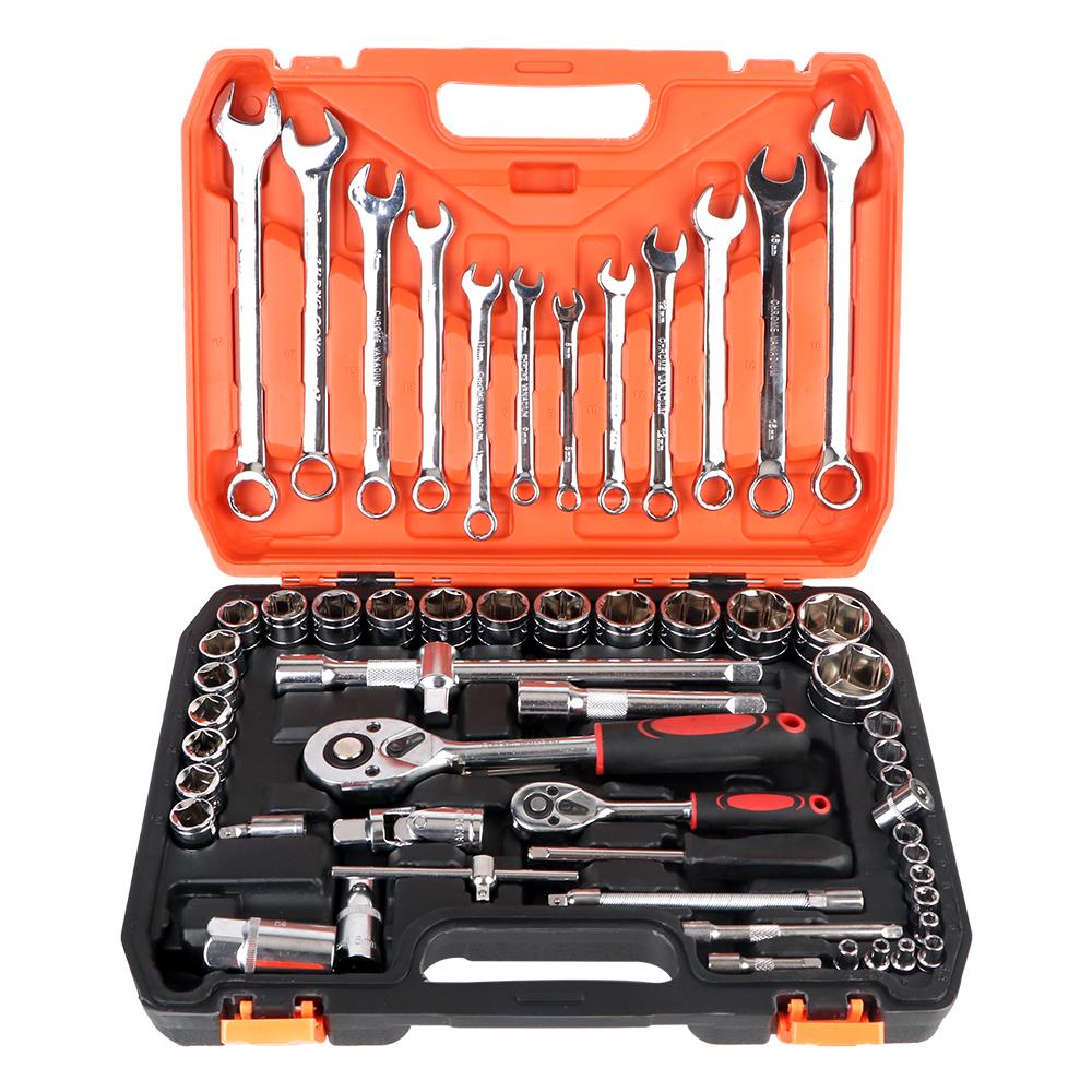 Remover Automotive Tools Mechanical Socket Wrench Hand Tool Car Repair Kit 61 Pcs/Set Wheel Bearing Seal Driver Installer