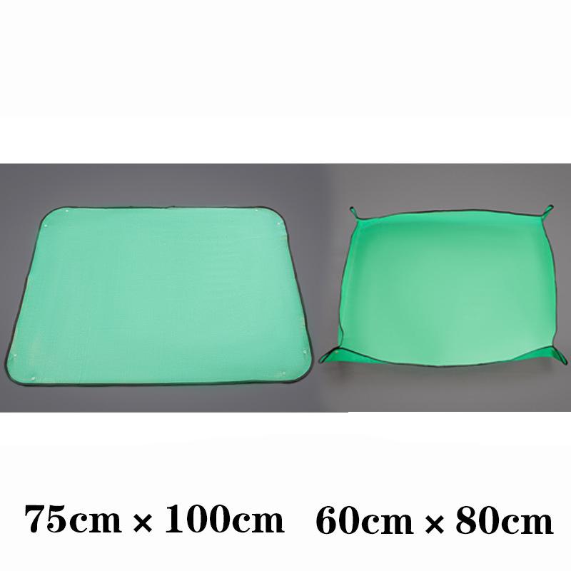 

Коврик для пересадки растений, водонепроницаемый коврик для пересадки, коврик для выращивания суккулентов в помещении, переносной коврик для садоводства 75x100cm зелёный