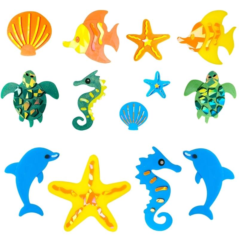 Einzigartige und lustige Silikonbackform Ozean-Thema Flexible Silikonform für hausgemachte Bastelarbeiten und Kuchenverzierungen