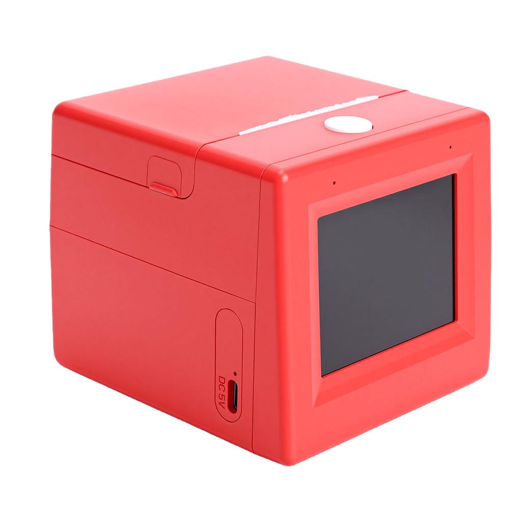 AI Sticker Printer 2.4G WiFi Voice Control Printer Box Portable Sticker Maker for Work Learning