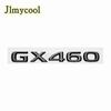 HZN3 3D Chrome Glossy Black ABS Letters Number GX400 GX460 GX470 Emblem For Lexus Car Trunk Logo Badge Sticker