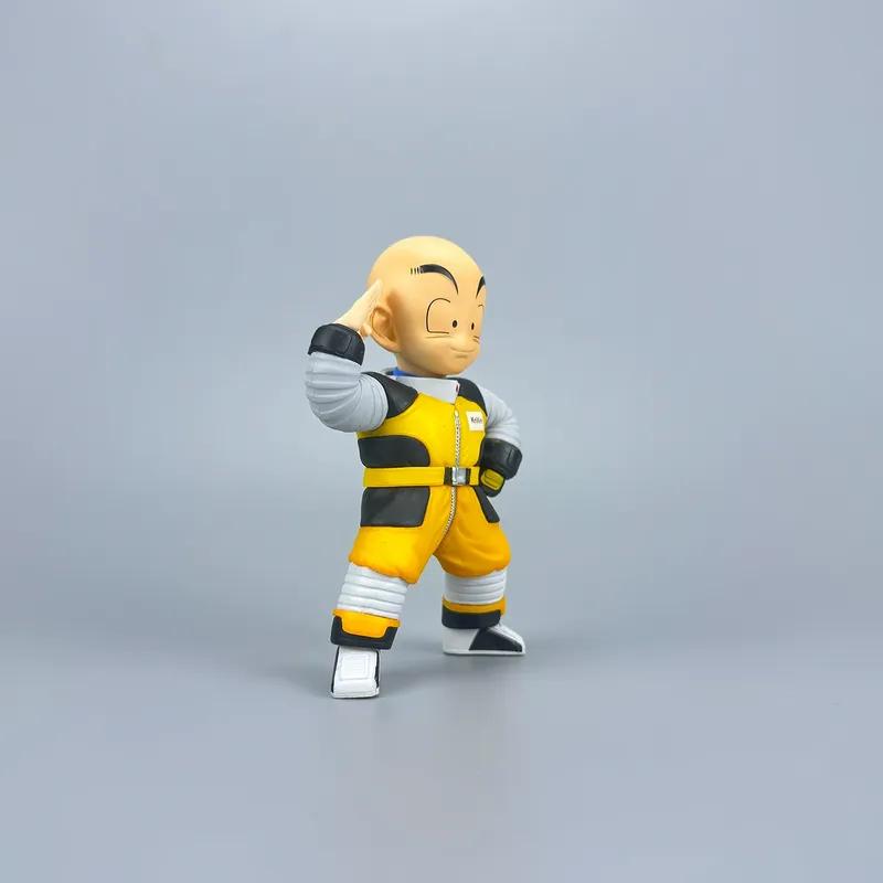 Dragon Ball Anime Q Version Action Figures Astronaut Suit Goku Gohan Krillin Vegeta Collectible Desktop Decoration Statue