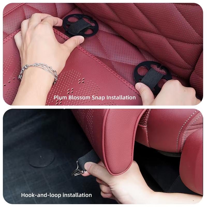 Car keychain/Car Seat Extender Cushion Memory Foam Knee Pad Protector Mat For VW GTI Polo Golf Passat Tiguan Jetta Beetle CC MK7SZ10