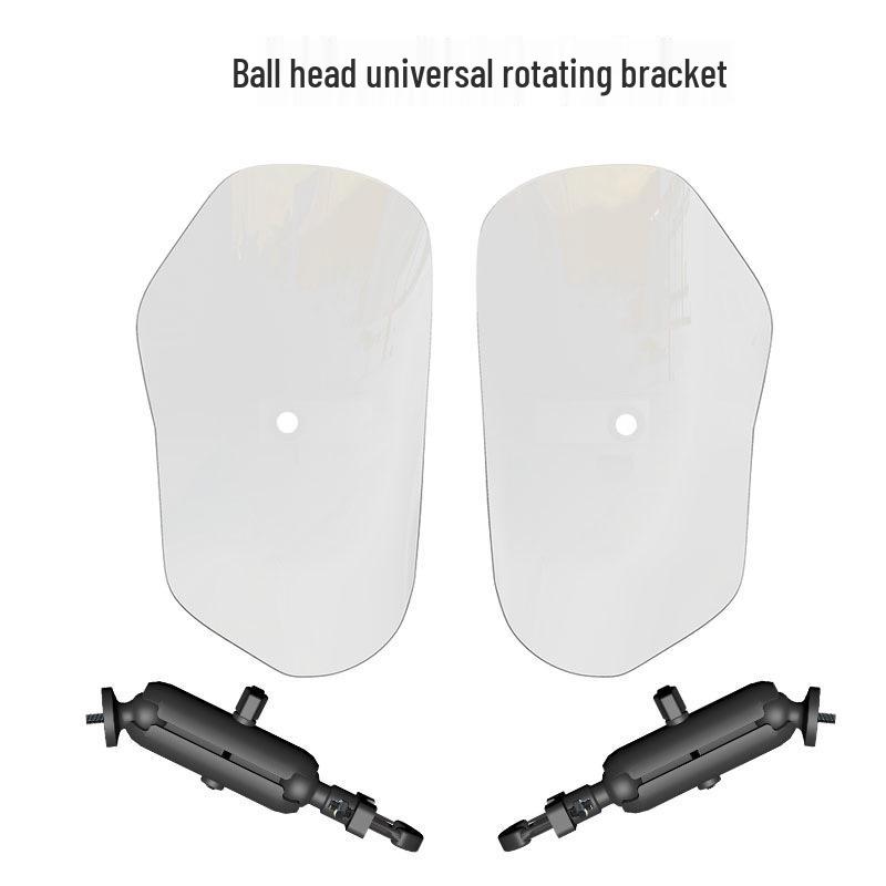 Motorcycle Suzuki DL250 Windshield & Knee Pad Deflector