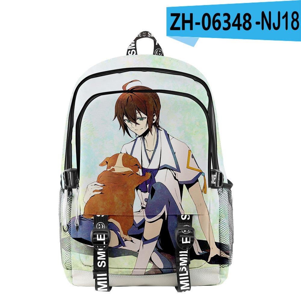 Cartoon Youthful School Bag Unisex From the new world Travel Bags 3D Print Oxford Waterproof Notebook multifunction Backpacks