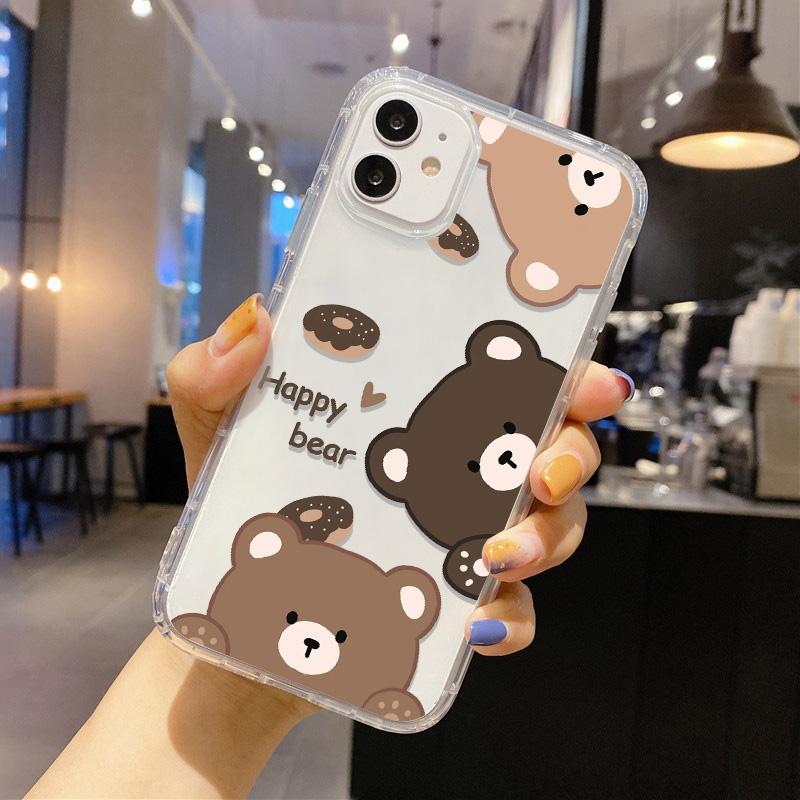 Phone Case for iPhone 11 13 12 14 15 Pro Max SE XR XS 6 7 8 Plus 12 13 Mini Samsung A55 S24 S23 A54 A05S S22 A12 Redmi Note 11 10 13c 9A 10 Poco C65