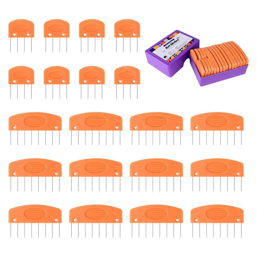 Lavender Purple Knitting Shaping Pins for Shawl and Scarf DIY