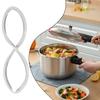 1pcs Silicone Pressure Cooker Seal Ring O Ring Rubber Clear Replacement Gasket Kitchen Cooking Tool 18/20/22/24/26/28/30/32cm