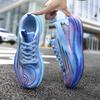 Youth Autumn Running Shoes, Primary and Secondary School Students Mesh Carbon Plate Real Explosion Shock Absorption Sports Non-slip Running Shoe