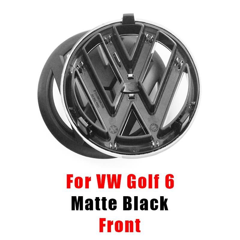 Golf 7 7.5 MK7 MK7.5 GTI 2026 Hot For VOLKSWAGEN VW VW 135mm Car Front Grille Badge and 110mm Rear Trunk Emblem Lid Logo Accesso