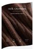 Women's 100% Cashmere Gloves, Five-Needle Knit, Double-Strand Yarn, Thickened for Cold Protection, Ideal for Autumn and Winter.