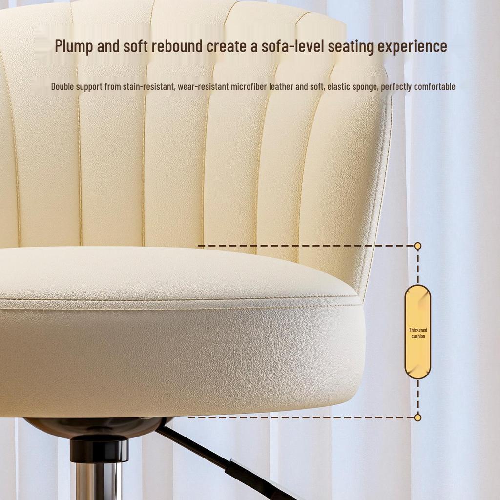 Universal Office Chair: Rotating, Lifting, Backrest - Perfect for Dorms and Workspaces