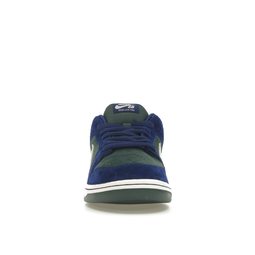 Nike Mens Dunk Low Pro SB Deep Royal Vintage Green Men Sneakers Blue Deep-Royal-Blue Sail HF3704-400