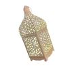 652F Vintaged Iron Hollow Out Holder Led Lamp European Type for Home Decoration Indoor and Outdoor Use