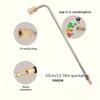 High Pressure Car Wash Water Gun Elbow, Stainless Steel U-Bend Rod with Quick Connect 1/4" Right Angle Extension