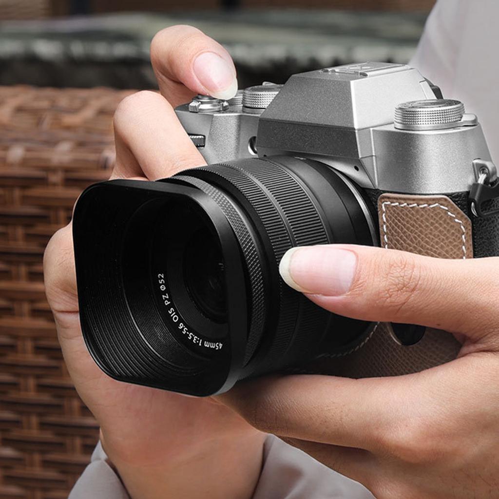 Aluminum Lens Hood Set For Mirrorless Cameras Fits 37/39/40.5/46/43/49mm Lenses Hood Assortment