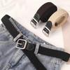 2023 Woven Belt Men'S Belt Women'S Jeans Belt Military Training Trendy Young People'S Canvas