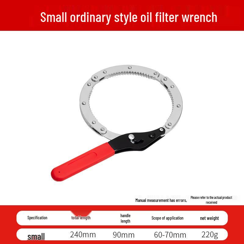 Uniwersalny klucz do filtrów oleju typu szczękowego do wykręcania i demontażu