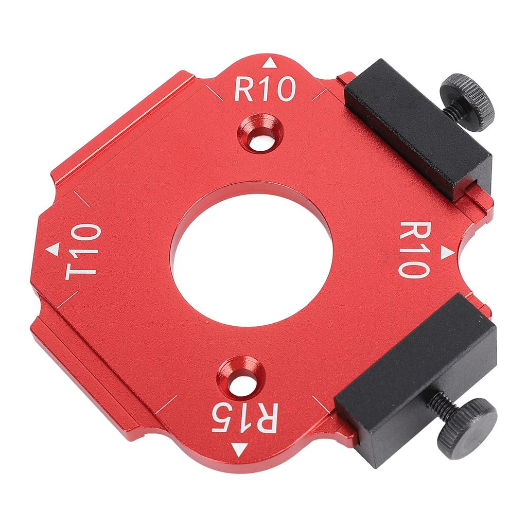 Round Corner Radius Template Woodworking Router Table Jig Wooden Board Arc Cutting Template Tool RT