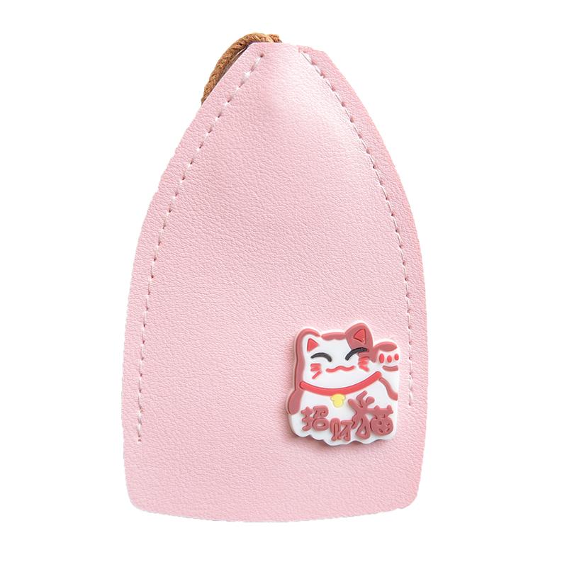 1Pc Cute Pu Pull Out Key Holder For Keys Creative Key Case Leather Keychain Leather Bag For Keys Car Key Box Pouch
