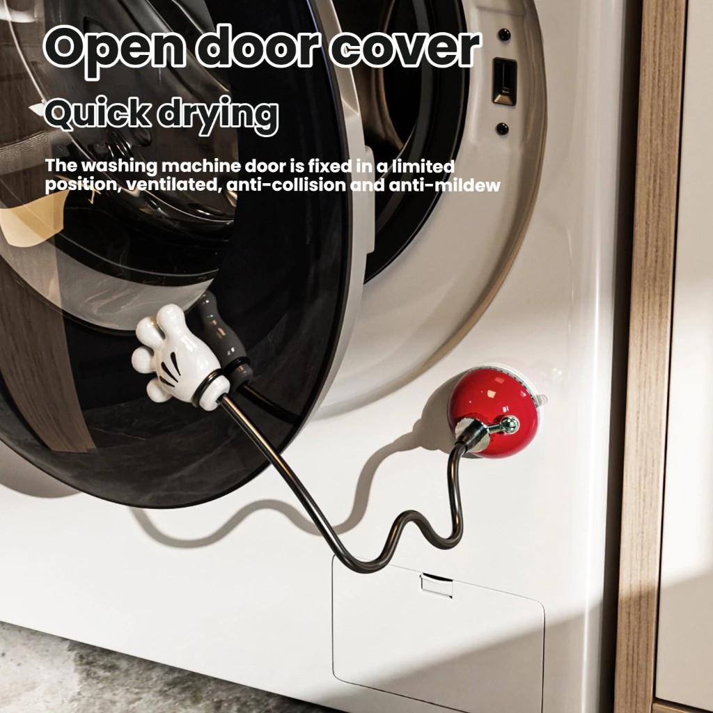 Front-load Washing Machine Door Stopper. The Removable Suction-type Front-load Washing Machine Door Stopper Keep Open Moisture-proof and Mold-proof